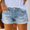 Casual Women Denim Shorts Hot Pants
