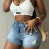 Casual Women Denim Shorts Hot Pants