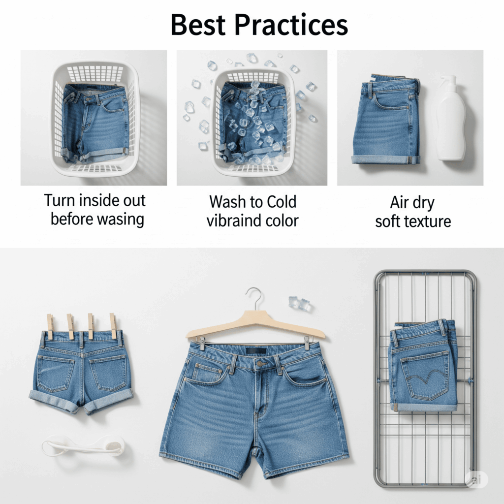 Summer Outfit Ideas 7 Ways to Style Women’s Denim Short (1)