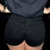 Womens Summer New Ripped Pocket Denim Shorts main 1